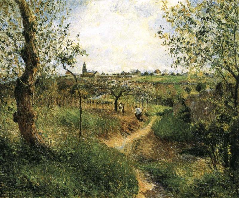 Camille Pissarro Landscape Norge oil painting art